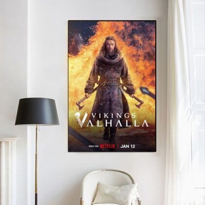 Vikings Valhalla 2022 TV series Poster Canvas Wall Art Home Decor (No Frame)