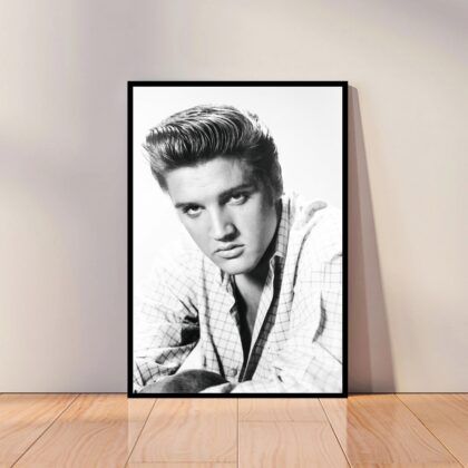 Elvis Presley Music Poster Canvas Wall Art Home Decor (No Frame)
