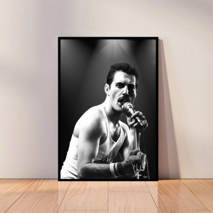 Freddie Mercury Music Poster Canvas Wall Art Home Decor (No Frame)