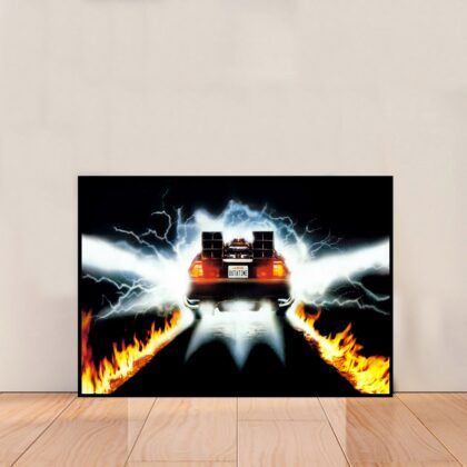 Back to the Future Movie Poster Canvas Wall Art Home Decor (No Frame)