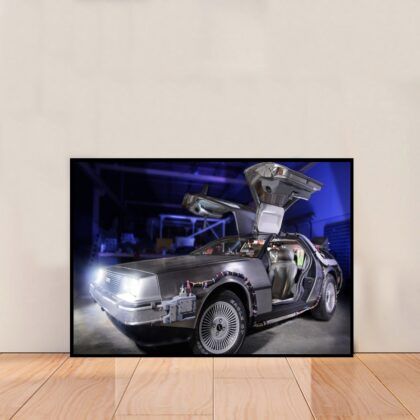 Back to the Future Movie Poster Canvas Wall Art Home Decor (No Frame)