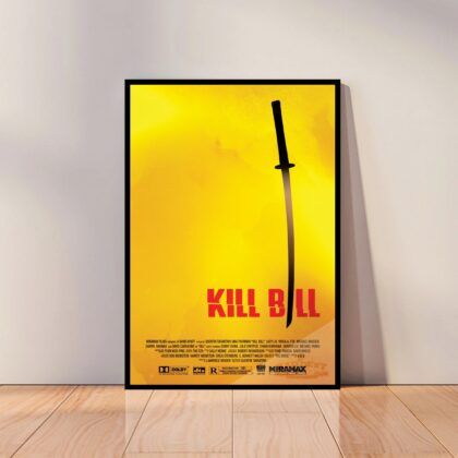 Kill Bill Movie Poster Canvas Wall Art Home Decor (No Frame)