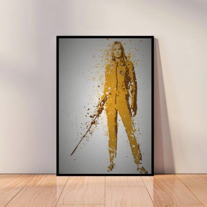 Kill Bill Movie Poster Canvas Wall Art Home Decor (No Frame)