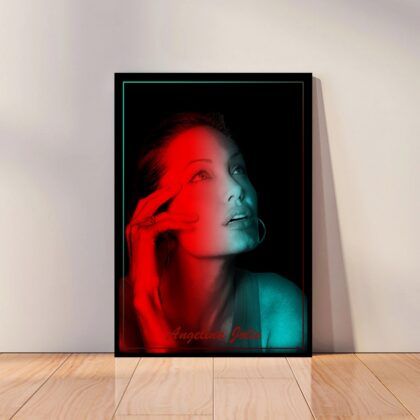 Angelina Jolie Sexy Movie Star Poster Canvas Wall Art Home Decor (No Frame)