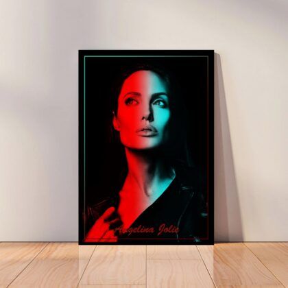 Angelina Jolie Sexy Movie Star Poster Canvas Wall Art Home Decor (No Frame)
