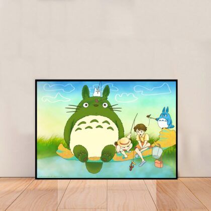 My Neighbor Totoro Anime Poster Canvas Wall Art Home Decor (No Frame)