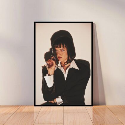 Pulp Fiction Movie Poster Canvas Wall Art Home Decor (No Frame)
