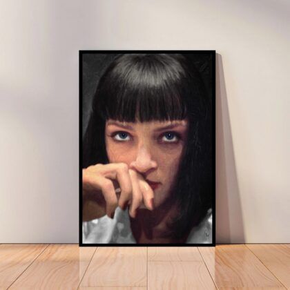 Pulp Fiction Movie Poster Canvas Wall Art Home Decor (No Frame)