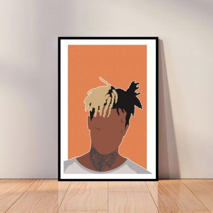 XXXTentacion Rap Hip Hop Music Poster Canvas Wall Art Home Decor (No Frame)