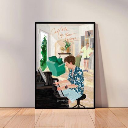 Call Me by Your Name Movie Poster Canvas Wall Art Home Decor (No Frame)