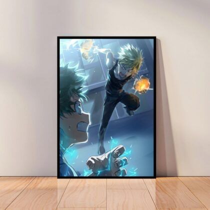 My Hero Academia Japan Anime Poster Canvas Wall Art Home Decor (No Frame)