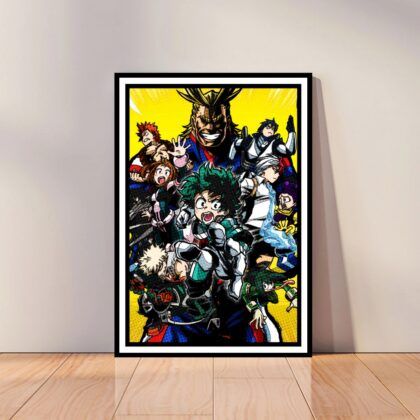 My Hero Academia Japan Anime Poster Canvas Wall Art Home Decor (No Frame)