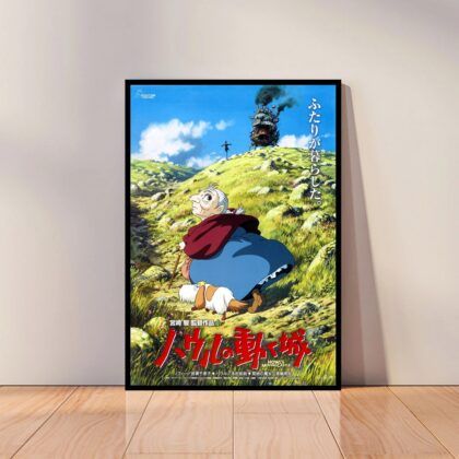 Howl's Moving Castle Japan Anime Poster Canvas Wall Art Home Decor (No Frame)