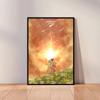 Howl's Moving Castle Japan Anime Poster Canvas Wall Art Home Decor (No Frame)