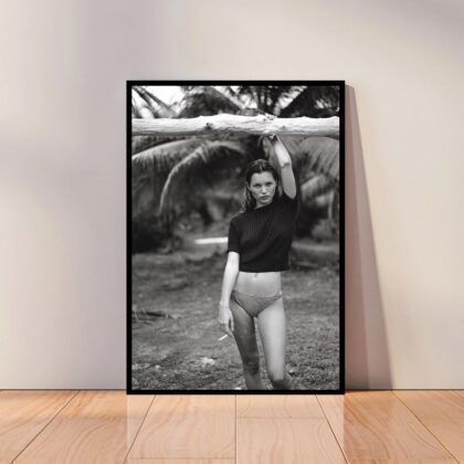 Kate Moss Super Model Poster Canvas Wall Art Home Decor (No Frame)
