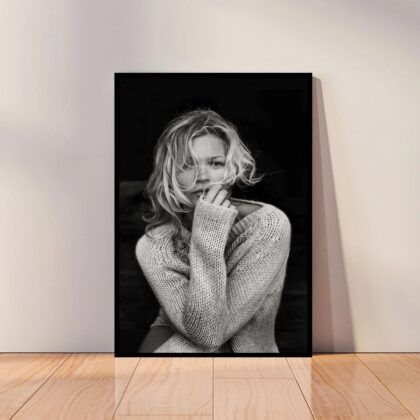 Kate Moss Super Model Poster Canvas Wall Art Home Decor (No Frame)