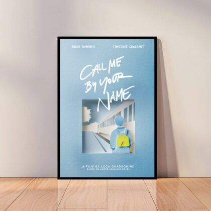 Call Me by Your Name Movie Poster Canvas Wall Art Home Decor (No Frame)