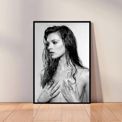 Kate Moss Super Model Poster Canvas Wall Art Home Decor (No Frame)