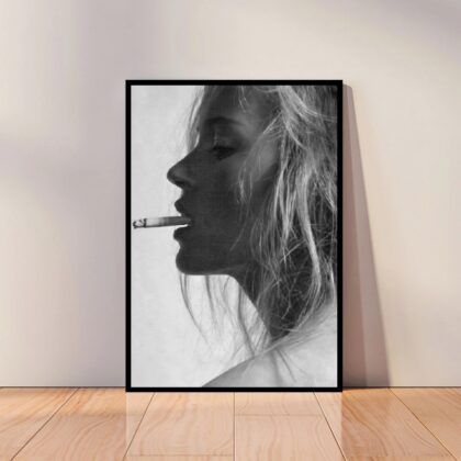 Kate Moss Super Model Poster Canvas Wall Art Home Decor (No Frame)