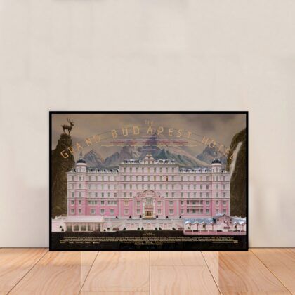 The Grand Budapest Hotel Movie Poster Canvas Wall Art Home Decor (No Frame)