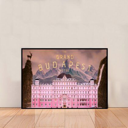 The Grand Budapest Hotel Movie Poster Canvas Wall Art Home Decor (No Frame)