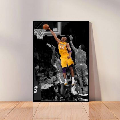 Kobe Bryant Baskerball Poster Canvas Wall Art Home Decor (No Frame)