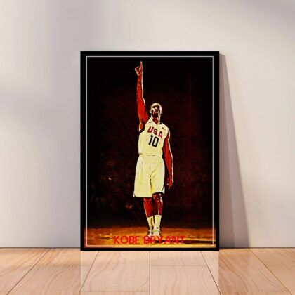 Kobe Bryant Baskerball Poster Canvas Wall Art Home Decor (No Frame)