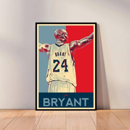 Kobe Bryant Baskerball Poster Canvas Wall Art Home Decor (No Frame)