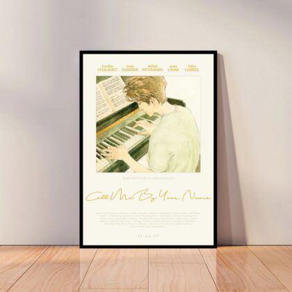 Call Me by Your Name Movie Poster Canvas Wall Art Home Decor (No Frame)