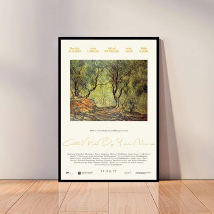 Call Me by Your Name Movie Poster Canvas Wall Art Home Decor (No Frame)