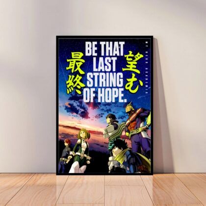My Hero Academia Japan Anime Poster Canvas Wall Art Home Decor (No Frame)
