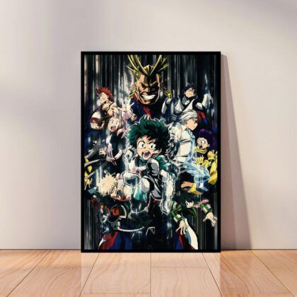 My Hero Academia Japan Anime Poster Canvas Wall Art Home Decor (No Frame)