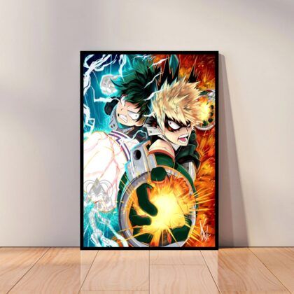 My Hero Academia Japan Anime Poster Canvas Wall Art Home Decor (No Frame)