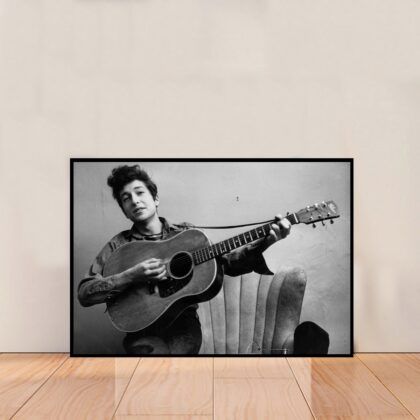 Bob Dylan Music Poster Canvas Wall Art Home Decor (No Frame)