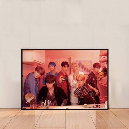 BTS Bangtan Boys Kpop Korean Music Poster Canvas Wall Art Home Decor (No Frame)