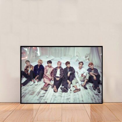 BTS Bangtan Boys Kpop Korean Music Poster Canvas Wall Art Home Decor (No Frame)