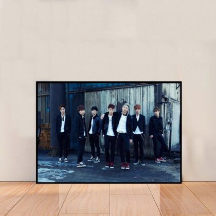 BTS Bangtan Boys Kpop Korean Music Poster Canvas Wall Art Home Decor (No Frame)