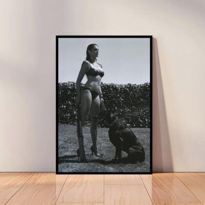 Helmut Newton Poster Canvas Wall Art Home Decor (No Frame)