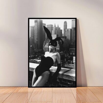 Helmut Newton Poster Canvas Wall Art Home Decor (No Frame)