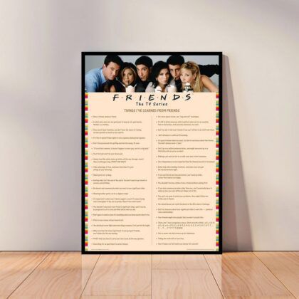 Friends TV Show Poster Canvas Wall Art Home Decor (No Frame)