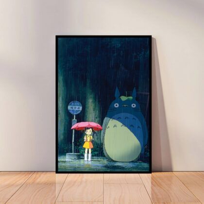 My Neighbor Totoro Anime Poster Canvas Wall Art Home Decor (No Frame)