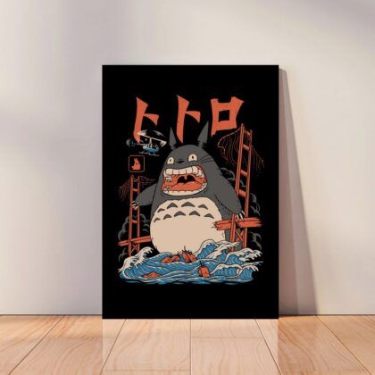 My Neighbor Totoro Anime Poster Canvas Wall Art Home Decor (No Frame)