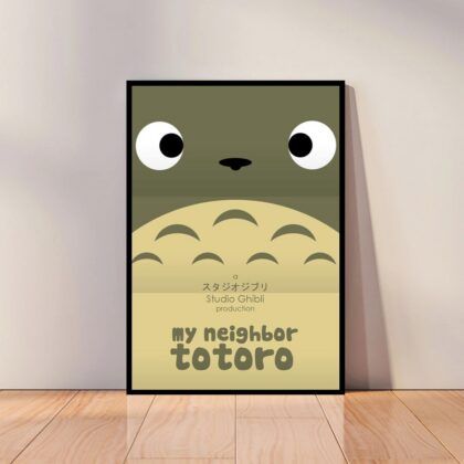 My Neighbor Totoro Anime Poster Canvas Wall Art Home Decor (No Frame)
