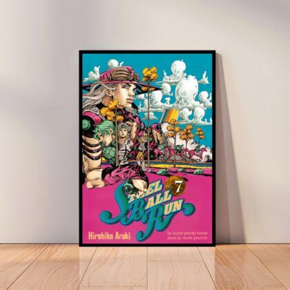Steel Ball Run Anime Poster Canvas Wall Art Home Decor (No Frame)
