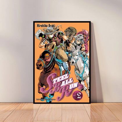 Steel Ball Run Anime Poster Canvas Wall Art Home Decor (No Frame)