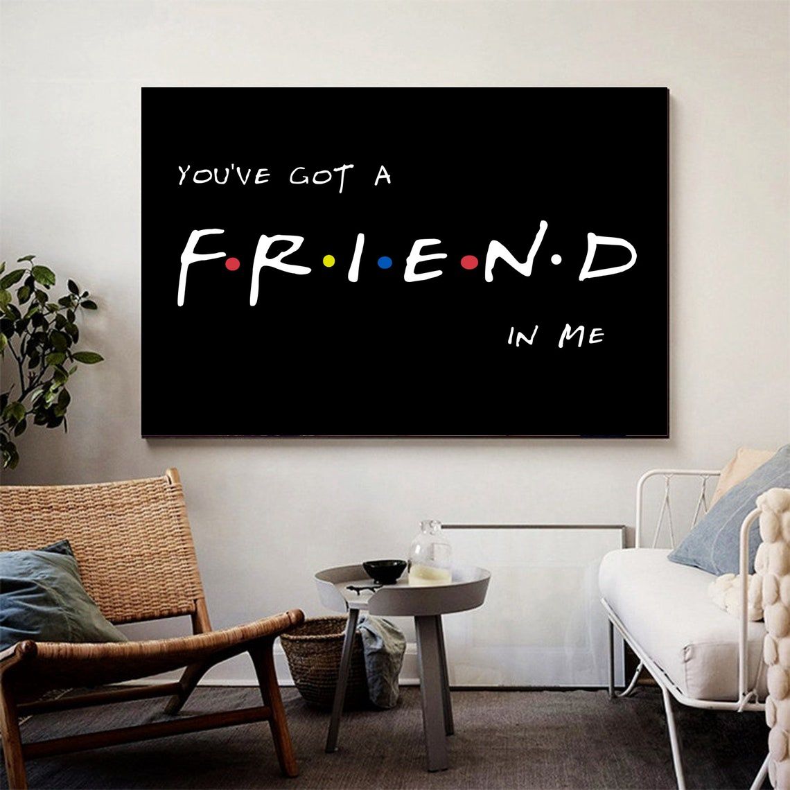 Friends TV Show Poster Canvas Wall Art Home Decor (No Frame) - Image 3