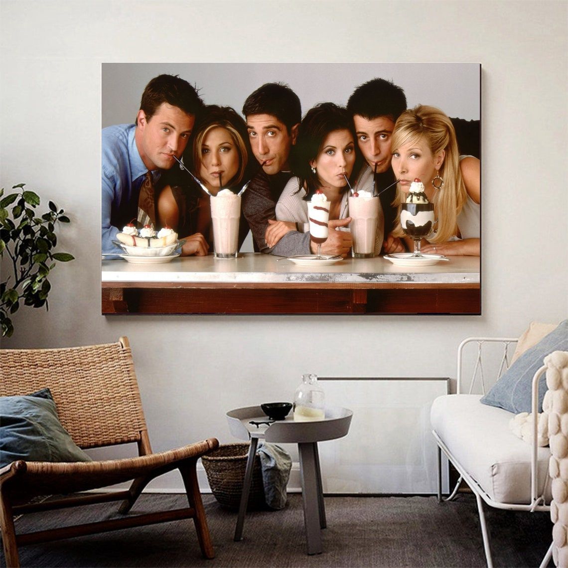 Friends TV Show Poster Canvas Wall Art Home Decor (No Frame) - Image 3