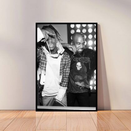 Kanye West Music Poster Canvas Wall Art Home Decor (No Frame)