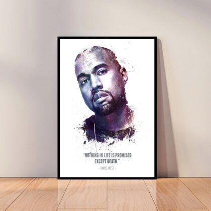 Kanye West Music Poster Canvas Wall Art Home Decor (No Frame)