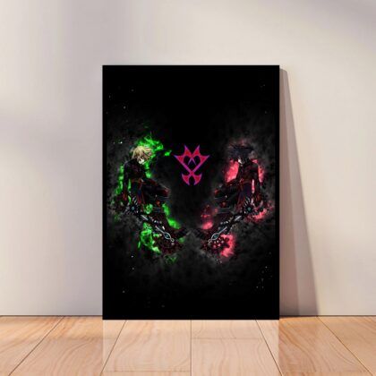 Kingdom Hearts Anime Poster Canvas Wall Art Home Decor (No Frame)